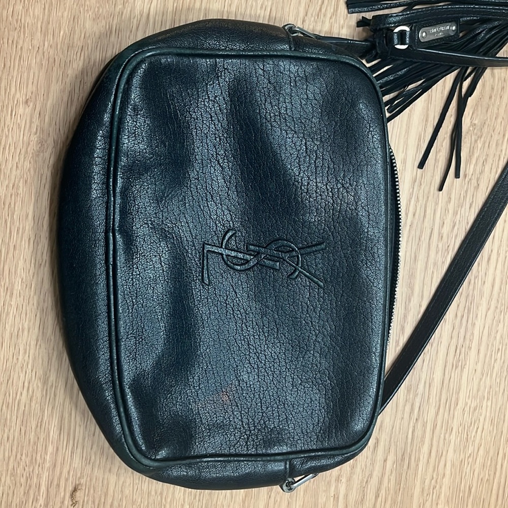 YSL cross-body camera bag, Black